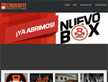 Tablet Screenshot of n4crossfit.com